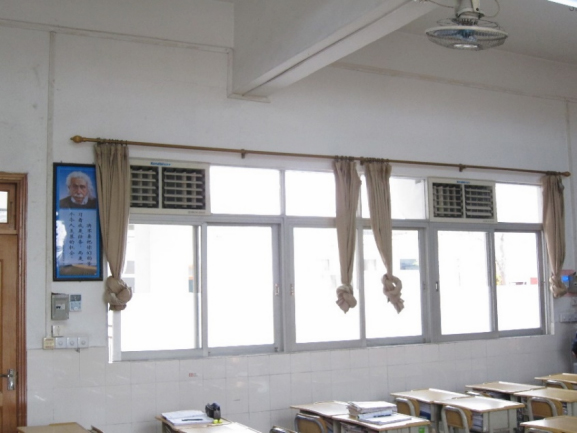 学校教室装置案例（58台KD18）
